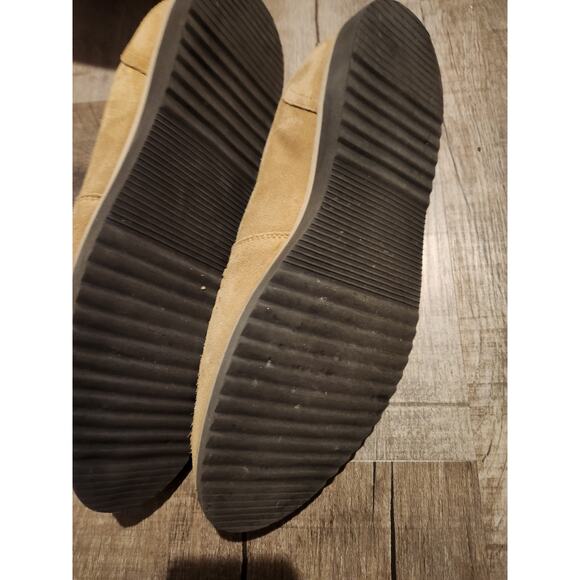 Land's End Mens Suede Shoes Lt Brown 12D - Picture 3 of 5